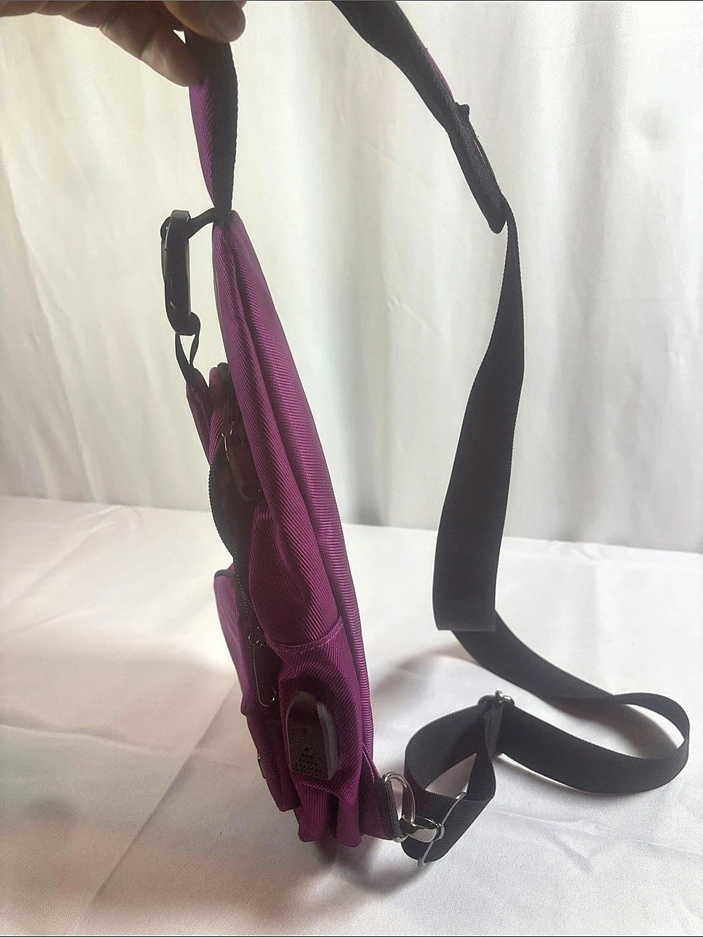 Baggallini Purple Crossbody Bag - Picture 3 of 4